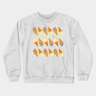 Ice Cream Texture Crewneck Sweatshirt